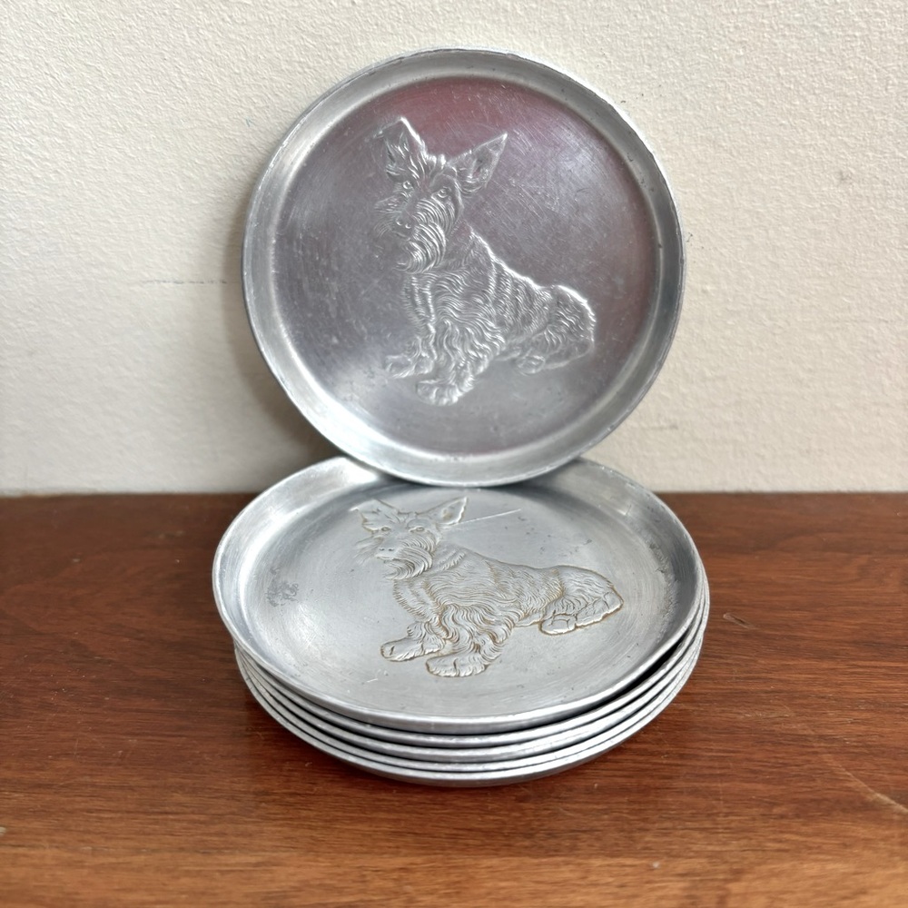 Vintage Scottish Terrier Coasters